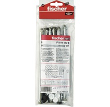 Siglă Fischer. Pachet de dibluri metalice pentru rame, pentru beton și zidărie