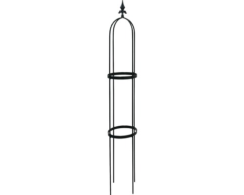 Obelisc Oscar, metal, Ø 19 cm, h 130 cm, antracit-0