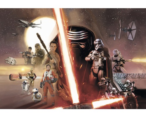 Fototapet hârtie 8-492 Disney Edition 4 Star Wars EP7 Collage 368x254 cm