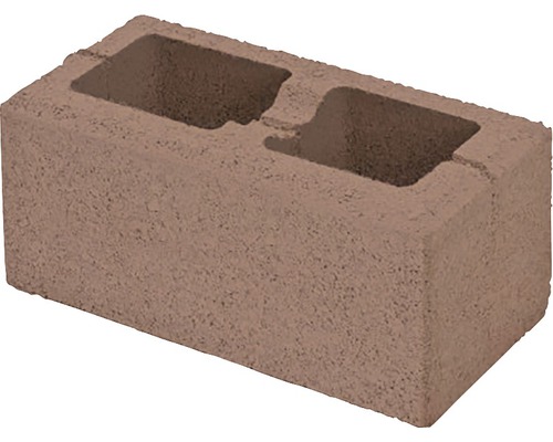 Bloc de zidărie Semmelrock Rivago pentru gard 40x20x16 cm maro Bloc de beton