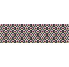 Model decorativ cu motive florale pentru designul pereților