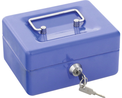 Cutie metalică pentru bani cu încuietoare și cheie