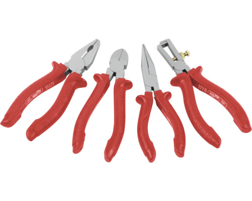 Set clești pentru electricieni Meister 160mm, 4 piese | HORNBACH