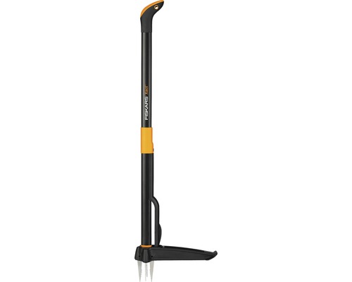 Dispozitiv de smuls buruieni telescopic Fiskars SmartFit, lățime de lucru 3cm, lungime 100cm