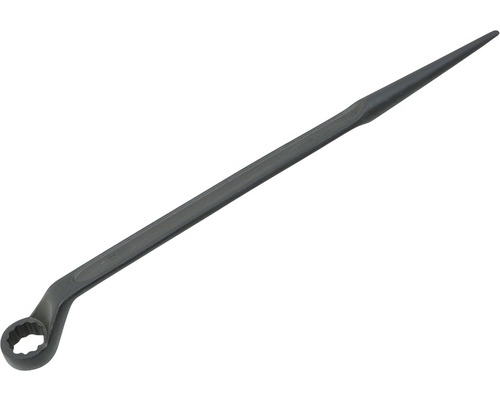 Cheie inelară cu cot Mob 17mm, oțel brunat, pentru construcții