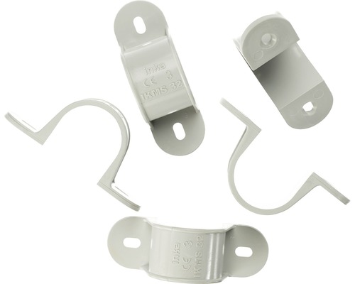 Bride plastic pentru tub rigid & copex eBULL Ø32 mm, 5 bucăți