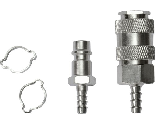 Set cuple rapide Stanley pentru furtun compresor Ø6x11 mm, | HORNBACH