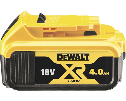 Logo DeWalt Baterie XR Li-Ion de 18 volți și 4,0 amperi-oră