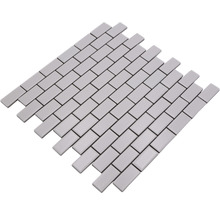 Mozaic piscină ceramic CBR 03WM alb 30x30 cm