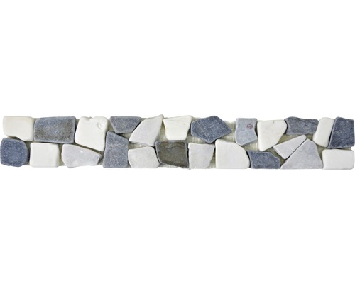 Brâu mozaic din piatră naturală BO Ciot GW9 5x30 cm