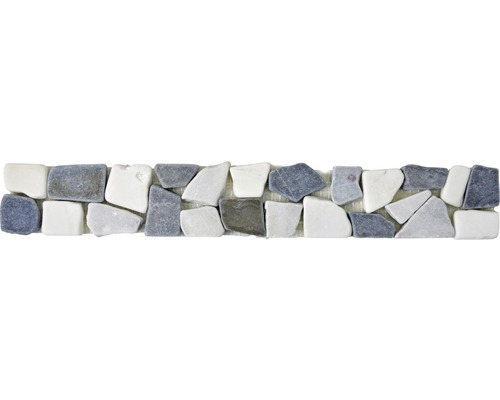 Brâu mozaic din piatră naturală BO Ciot GW9 5x30 cm Placă de mozaic din piatră naturală