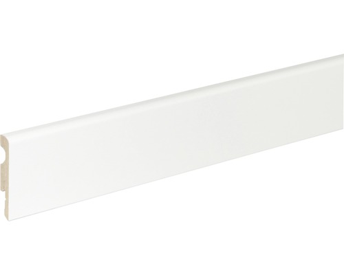 Plintă SKANDOR MDF 2400x58x10 mm FU07 albă Plintă SKANDOR MDF 2400x58x10 mm FU07 albă