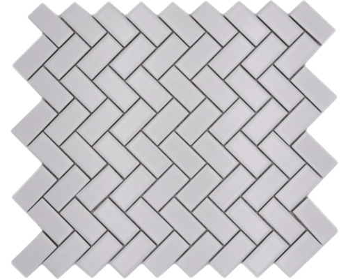 Mozaic piscină ceramic CHB 05WM alb 30x30 cm