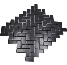 Mozaic piscină ceramic CHB 06BM negru 30x30 cm