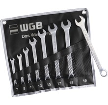 Logo WGB, set de chei fixe într-o geantă de scule neagră