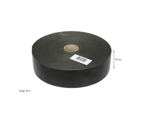 Rola cu bandă de etanșare, lungime 30 metri, lățime 70 milimetri
