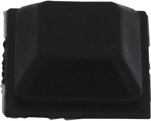 Amortizor zgomot Tarrox 18x18x16 mm, negru, pachet 8 bucăți, autoadezive