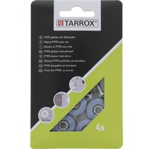 Protecţii pentru pardoseală Tarrox Ø22mm, PTFE gri, pachet 4 bucăți, cu șurub-thumb-2