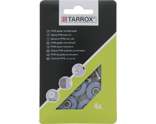 Tarrox protecție PTFE cu șurub, set de patru bucăți