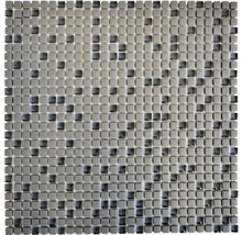 Mozaic sticlă CUBA 05G gri 30,5x30,5 cm