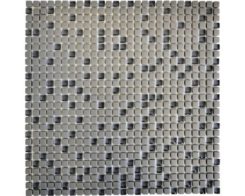Mozaic sticlă CUBA 05G gri 30,5x30,5 cm