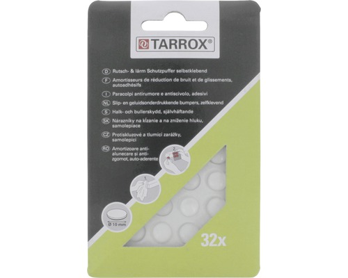 Tampoane de protecție antiderapante și fonoizolante autoadezive Tarrox, 32 bucăți