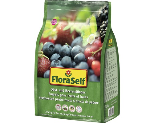 Îngrășământ pentru fructe și fructe de pădure FloraSelf 2,5 kg