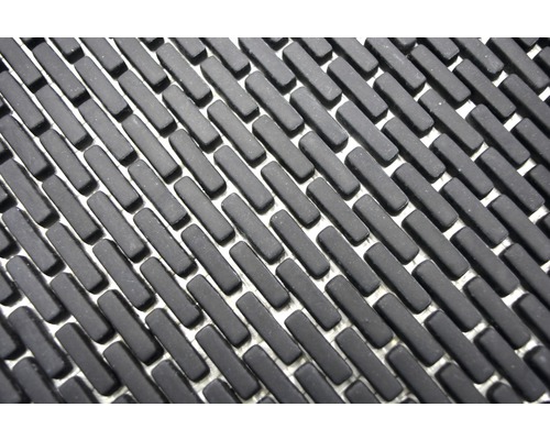 Covoraș de cauciuc cu model rectangular cu noduri