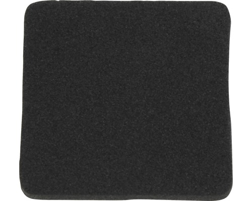 Plăci din burete cauciucat Tarrox 25x25 mm, negre, pachet 9 bucăți, anti-alunecare