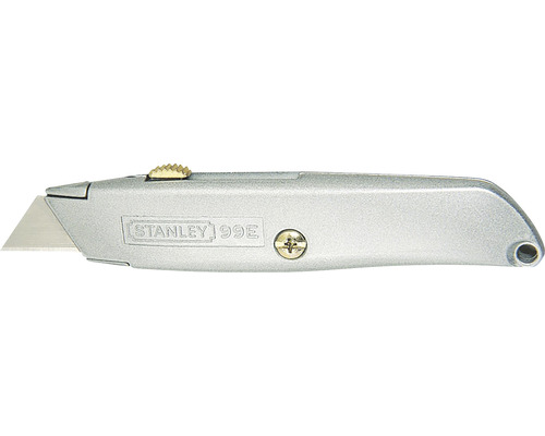 Cutter multifuncțional metalic Stanley Interlock 150mm, incl. 1 lamă trapezoidală