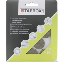Protecţii pentru mobilă Tarrox Ø28mm, pâslă maro, pachet 9 bucăți, autoadezive-thumb-0