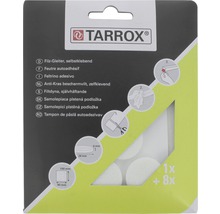 Protecţii pentru mobilă Tarrox Ø28mm, pâslă alb, pachet 9 bucăți, autoadezive