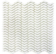 Mozaic sticlă CUBA HB37W alb 29x29,5 cm