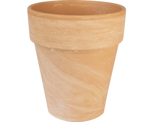 Ghiveci tip vază Spang XL, teracotă, Ø 50 cm, maro