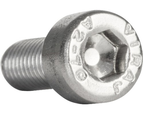 Șuruburi metrice cu cap cilindric și hexagon interior Dresselhaus 6x30 mm DIN912 oțel inox A2, 100 bucăți-0