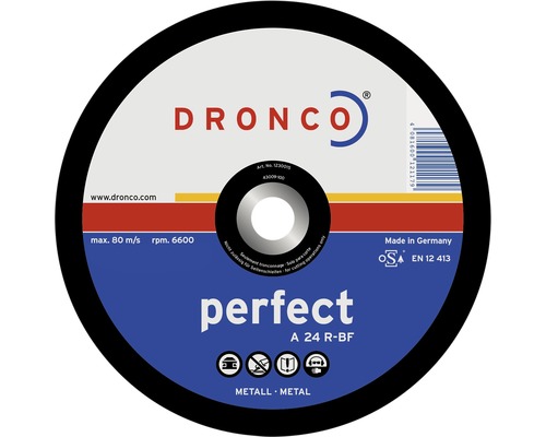 Disc debitare metale Dronco Perfect Ø115x3x22,23 mm