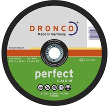 Disc de tăiere Dronco 230x3x22,23 milimetri pentru piatră