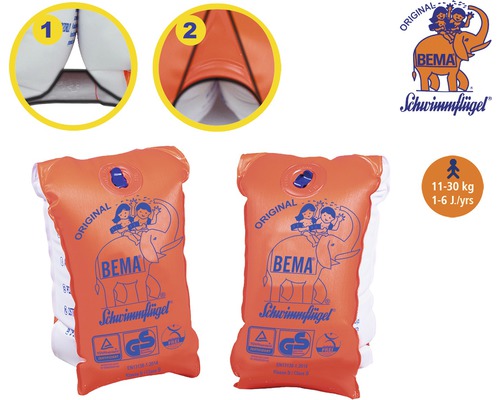 Pereche de aripioare de înot Bema pentru copii de la 1 la 6 ani și cu greutatea corporală între 11 și 30 de kilograme