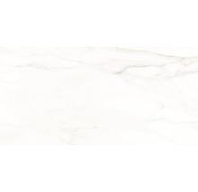 Gresie interior porțelanată rectificată Premium Calacatta 58x118 cm