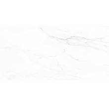 Gresie interior porțelanată rectificată Premium Calacatta 58x118 cm