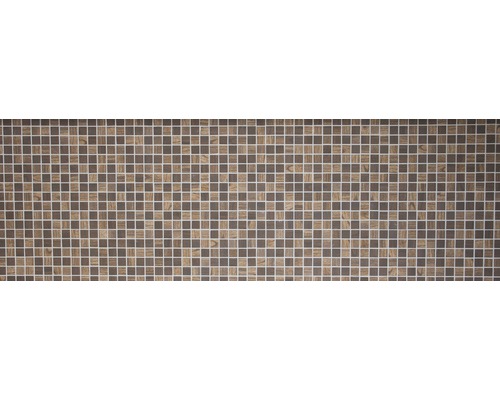 Placă de mozaic cu elemente pătrate cu aspect de lemn