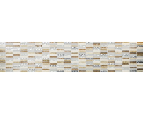 Plăci mozaic din sticlă și piatră naturală