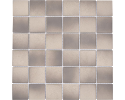 Mozaic piscină ceramic CD 215 bej/maro 30,5x30,5 cm Plăci de mozaic pătrate pentru perete și podea