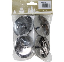 Pachet cu patru suporturi metalice pentru lumânări