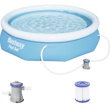 Set piscină gonflabilă Bestway Fast-Set-Pool Ø 305 cm H 76 cm capacitate 3800 l inclus pompă de filtrare-thumb-4