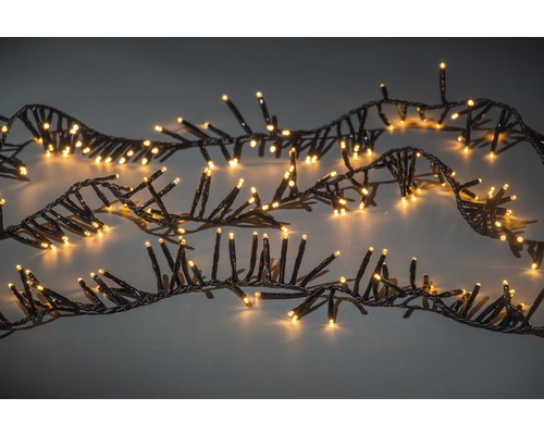 Șir luminos decorativ cu LED-uri alb cald