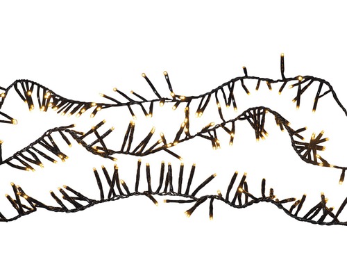 Ghirlandă luminoasă cu lămpi LED alb cald