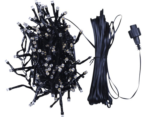 Ghirlandă luminoasă cu bride și ștecher