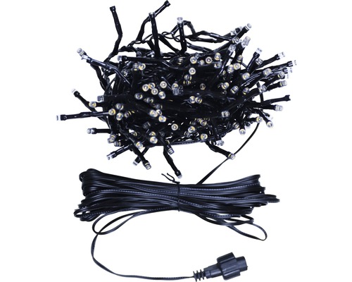 Ghirlandă luminoasă cu LED-uri cu cablu de alimentare și ștecăr