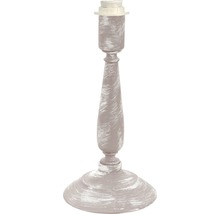 Picior veioză Vintage E14 max. 1x40W, 26 cm, taupe patinat